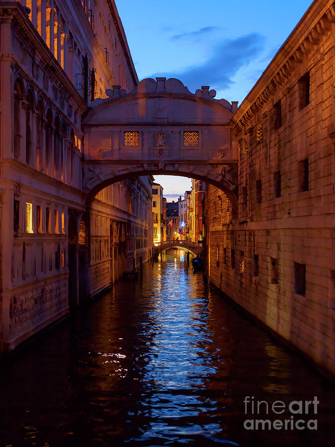 Bridge of Sighs, Venice, Italy Photograph by Louise Heusinkveld