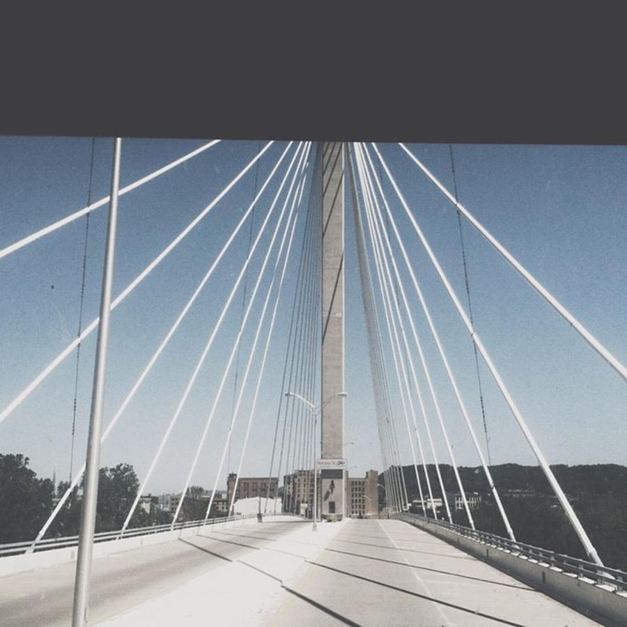 Vscocam Photograph - Bridge. Ohio. #vscocam by Alanna  Singer