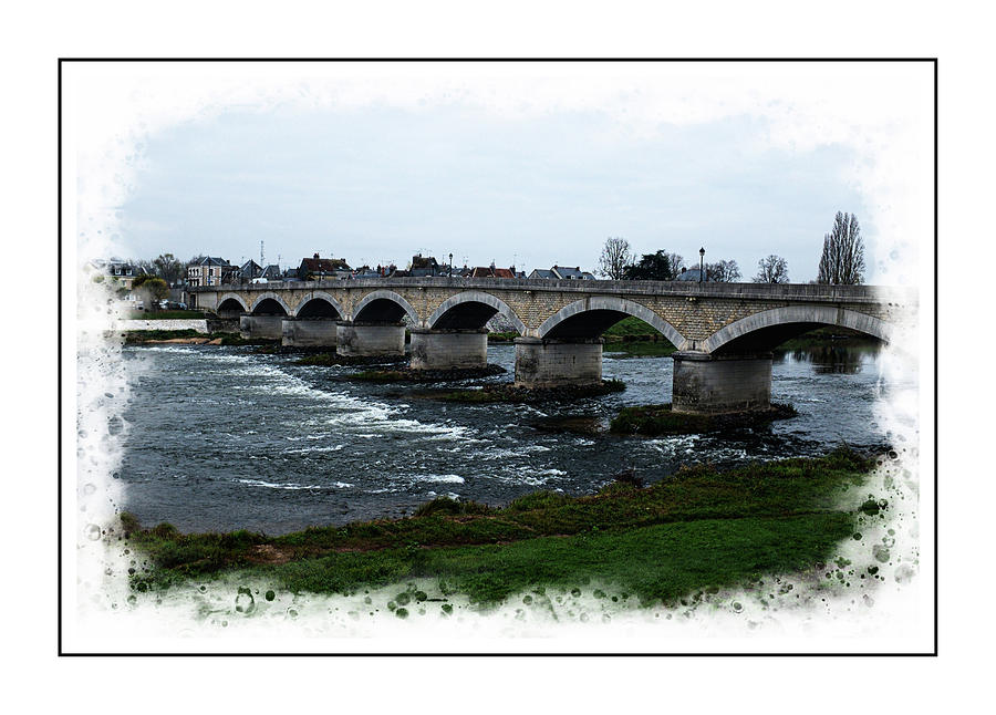 Bridge on the Loire Photograph by Hugh Smith