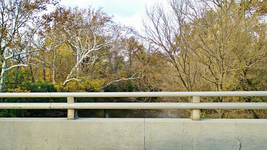 Bridge over Fall Photograph by Robert Knight