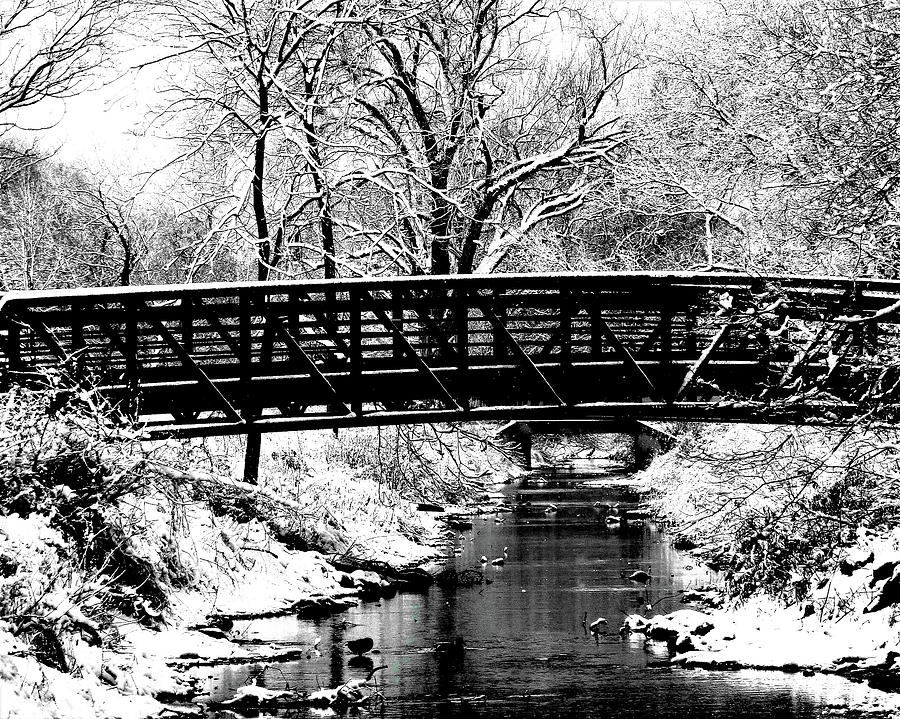 Bridge Over Starkweather Creek Photograph