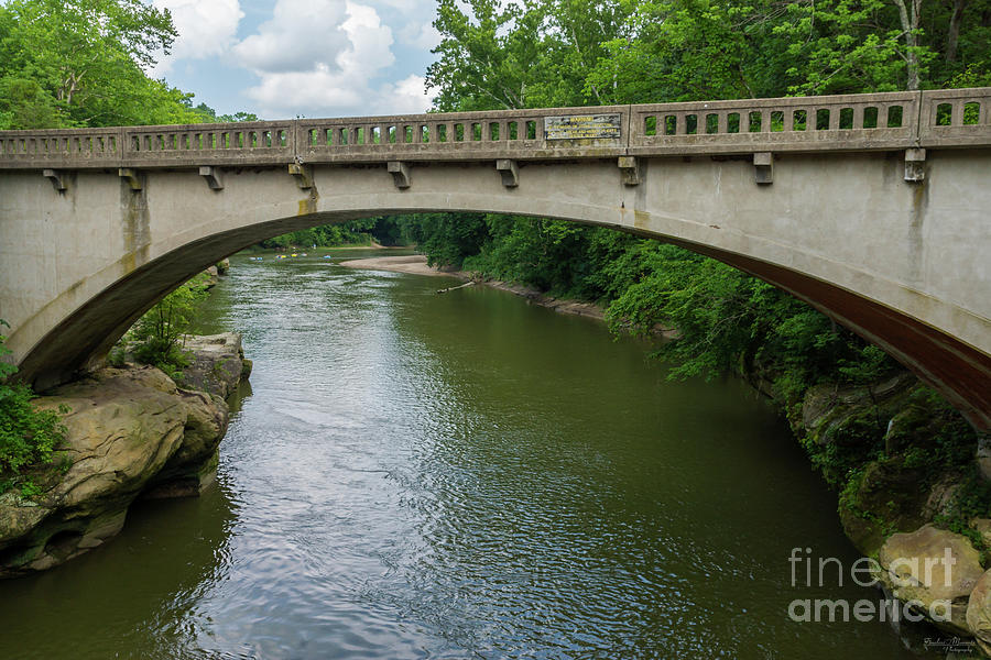 Bridge Over Sugar Creek Photograph by Jennifer White
