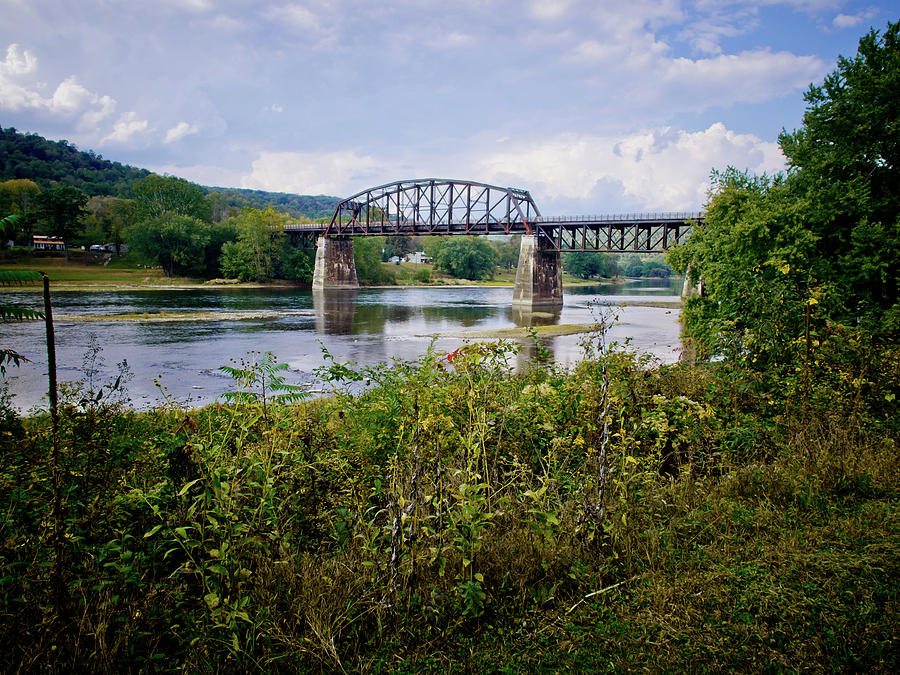 Bridge Over the Allegheny Photograph by Linda Unger