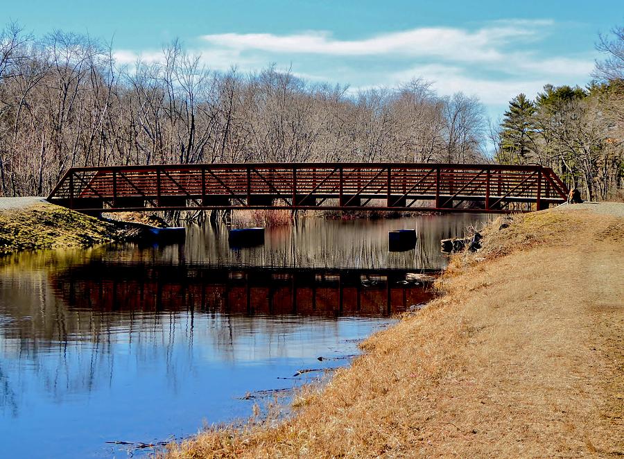 Bridge over the Grand Wenham Canal Photograph by Scott Hufford | Fine ...