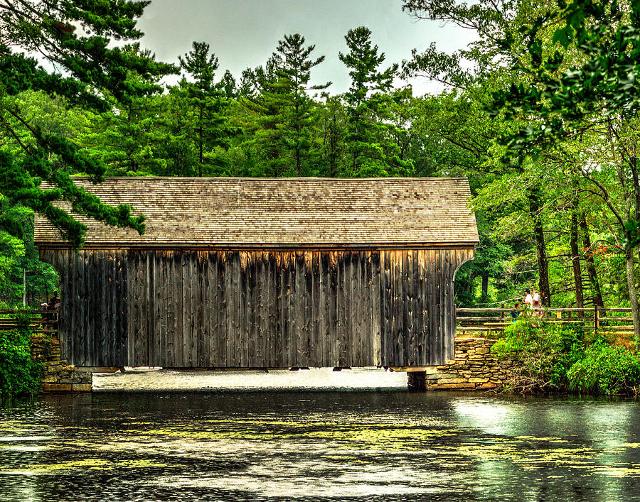 Bridge over the Mill Pond 024 Photograph by Jeff Stallard - Fine Art ...