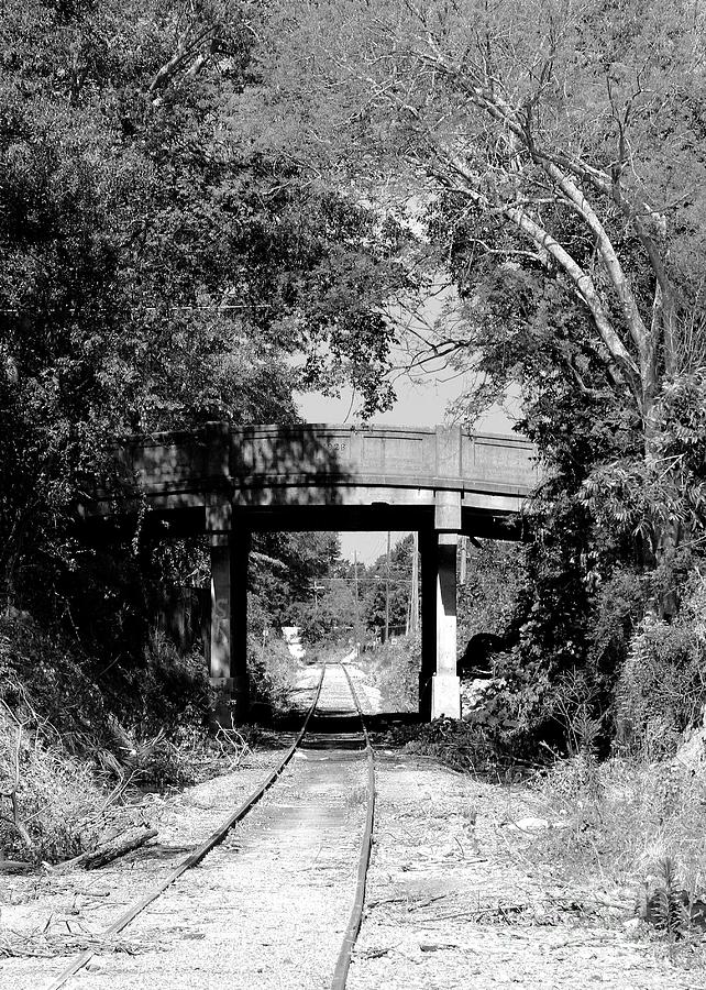 Bridge Over the Tracks Photograph by Robert Wilder Jr