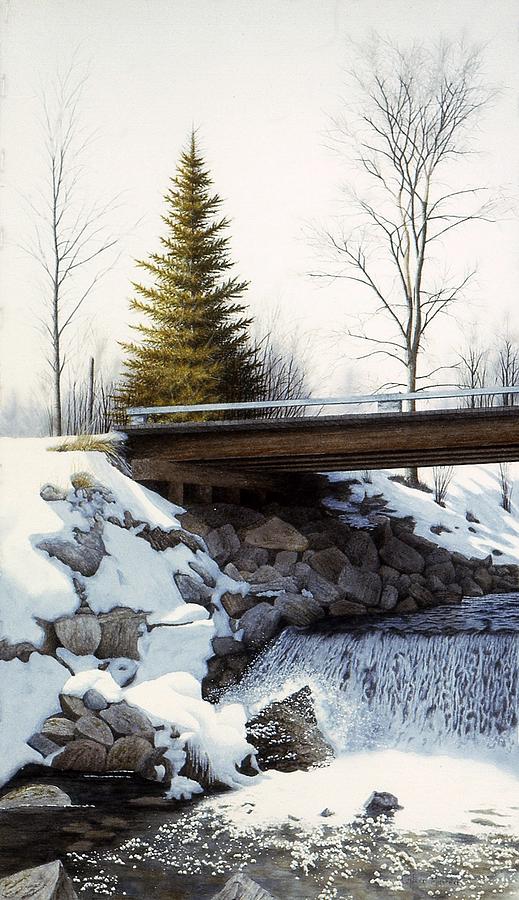 Bridge over troubled Waters Painting by Conrad Mieschke