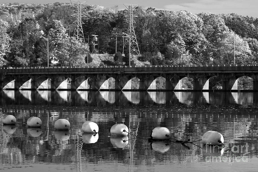 Bridge Reflection Photograph by Karol Livote