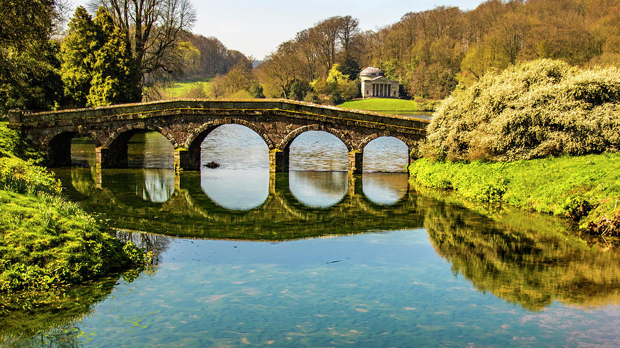 Bridge reflections Photograph by Ian Watts