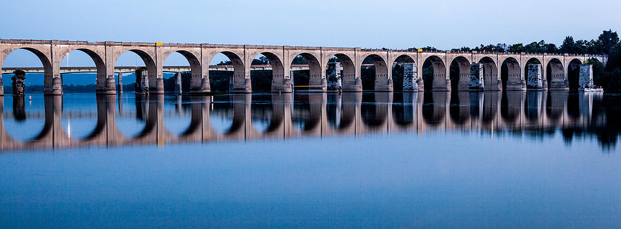 Bridge Reflections Photograph by John Daly