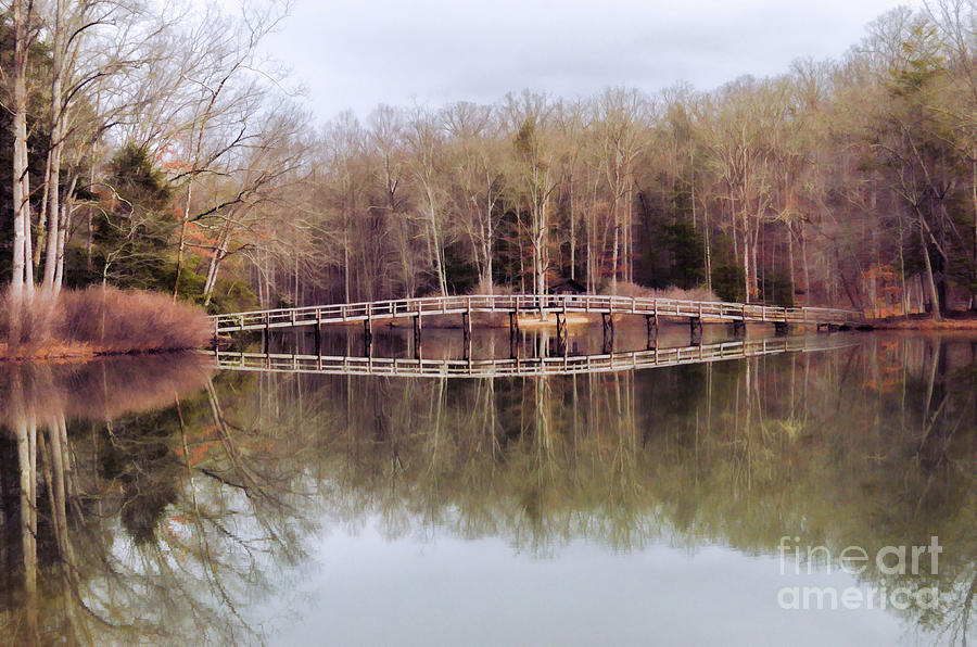 Bridge Reflections Photograph by Kerri Farley