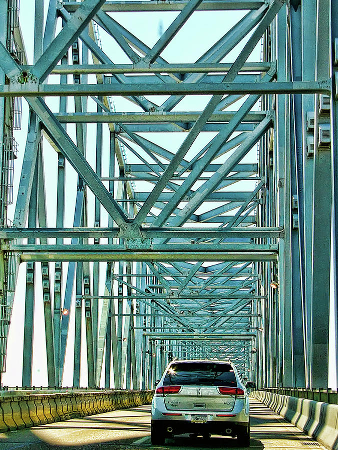 Car Photograph - Bridge by Rhonda McDougall