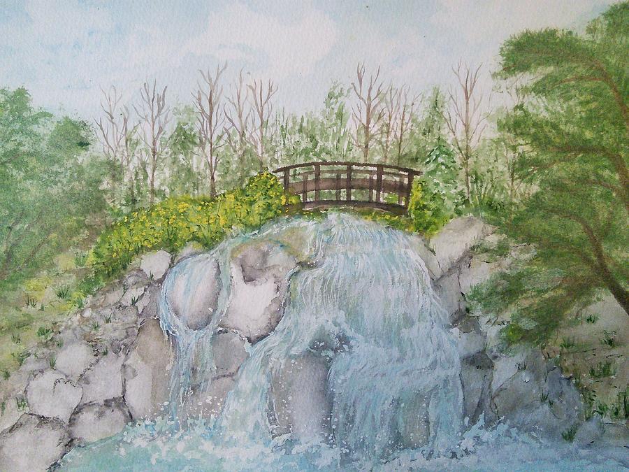 Bridge Painting by Susan Nielsen