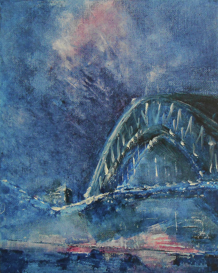 Bridge To All Dreams Painting by Jane See