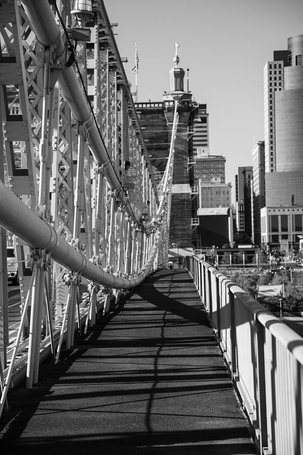 Bridge to Cincinnati Photograph by John McGraw