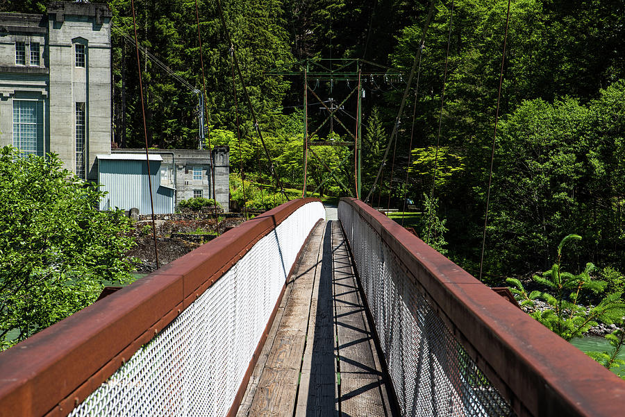 Bridge to Ladder Creek Photograph by Tom Cochran