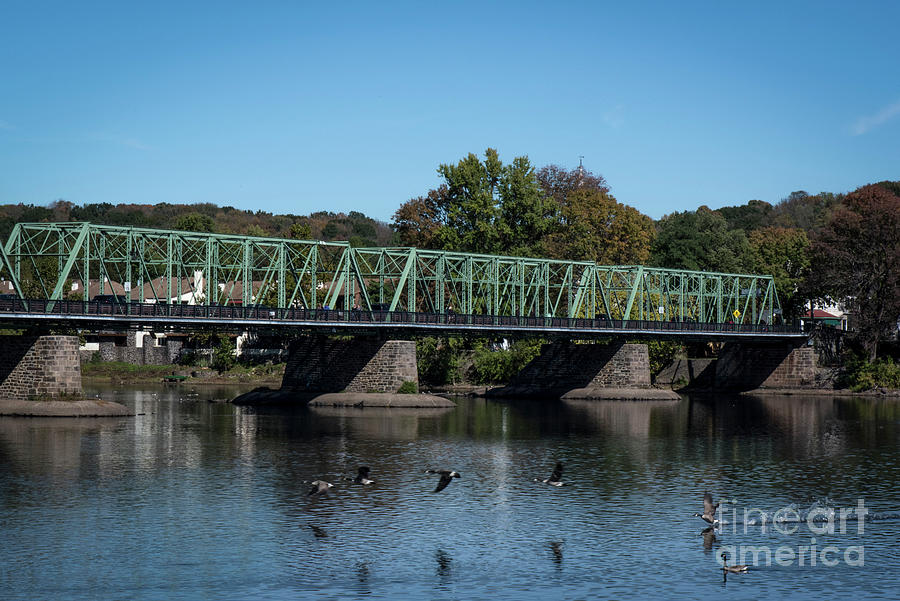 Bridge To Lambertville 2 Photograph by Judy Wolinsky