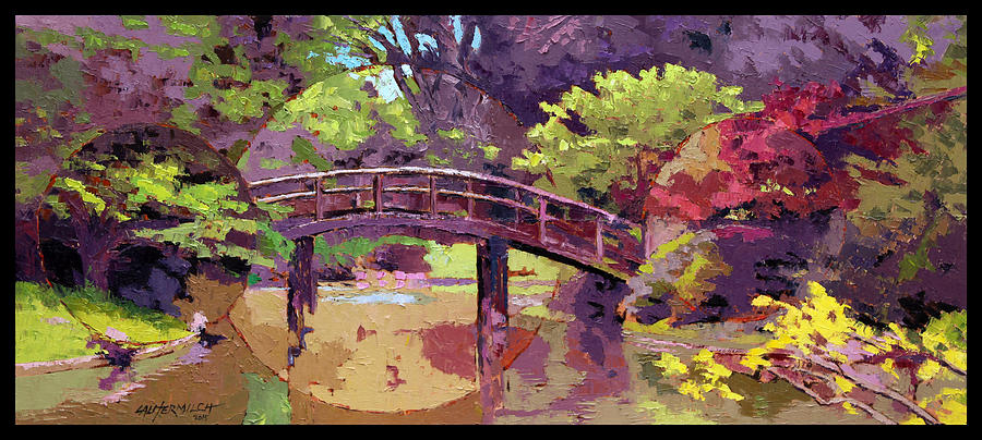 Bridge to Nowhere Painting by John Lautermilch
