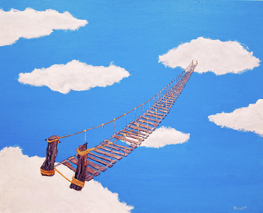 Bridge to Nowhere Painting by Thomas Blood