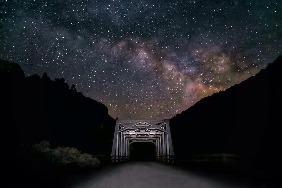 Bridge Photograph - Bridge to the heavens by Tanner Williams