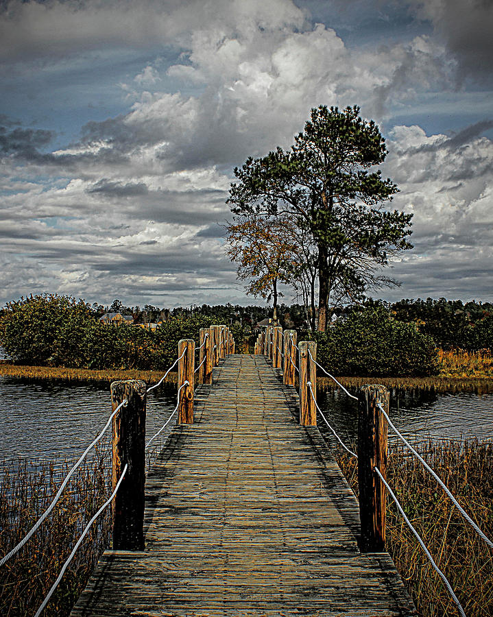 Bridge to the Island Photograph by Thomas Fields