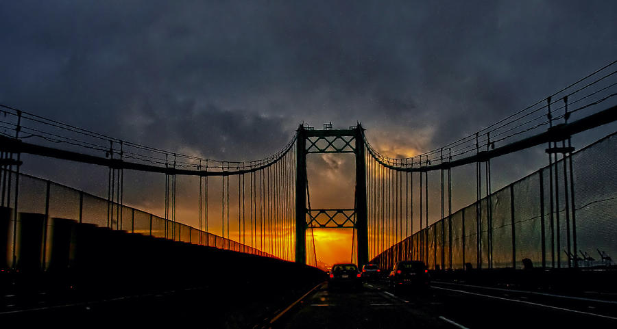Bridge Photograph - Bridge to the Sunrise by Joseph Hollingsworth