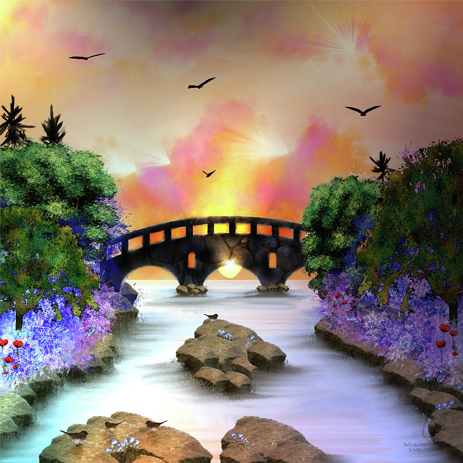 Bridges, Not Walls Digital Art by Artful Oasis