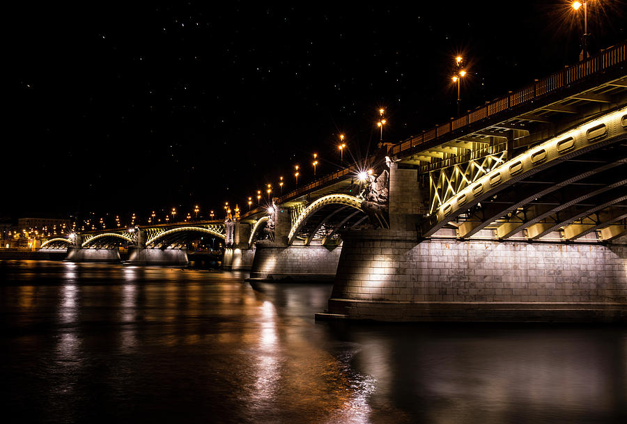 Bridges of Budapest Photograph by Jaroslaw Blaminsky