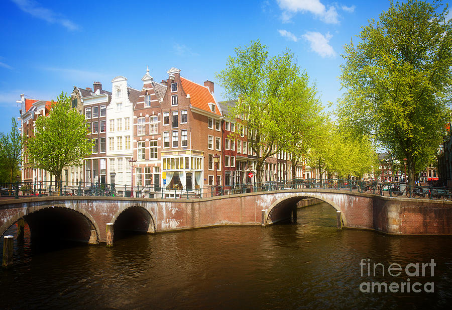 bridges of canal ring, Amsterdam Photograph by Anastasy Yarmolovich