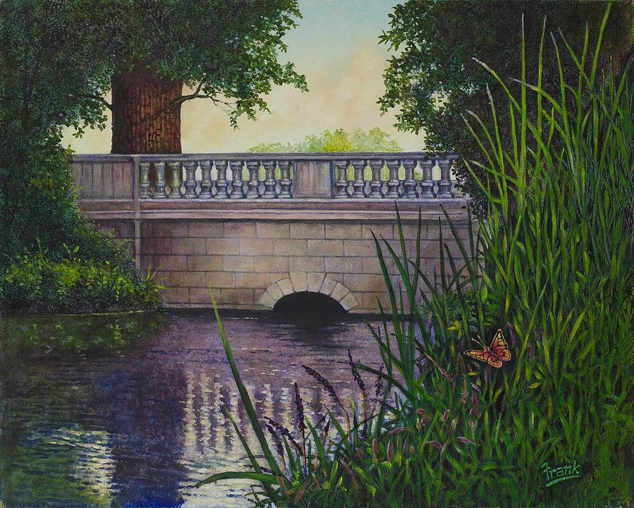 Bridges of Forest Park II Painting by Michael Frank