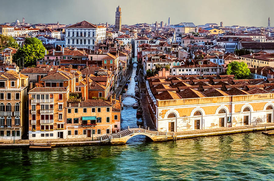 Bridges of Venice Photograph by Maria Coulson