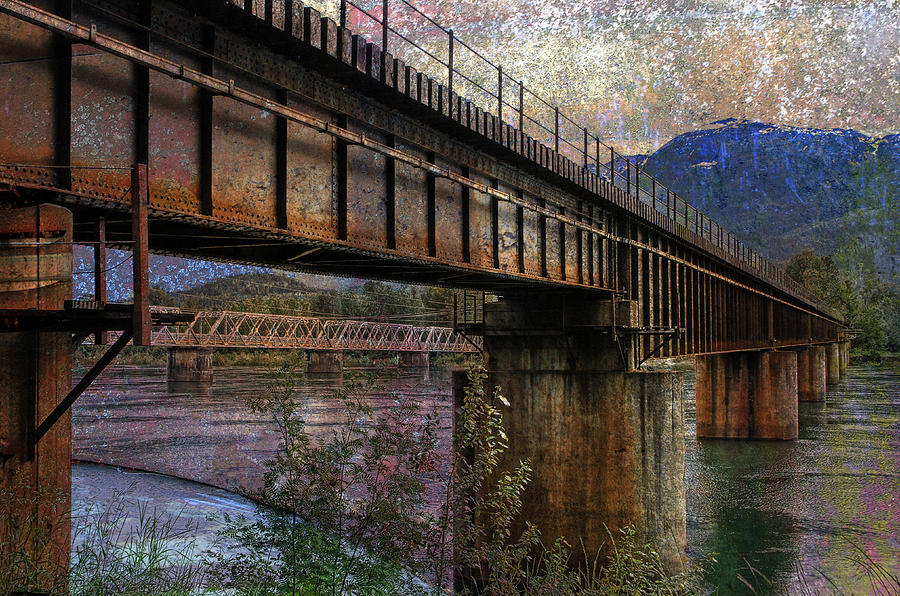 Bridges - Revelstoke Photograph by Ed Hall