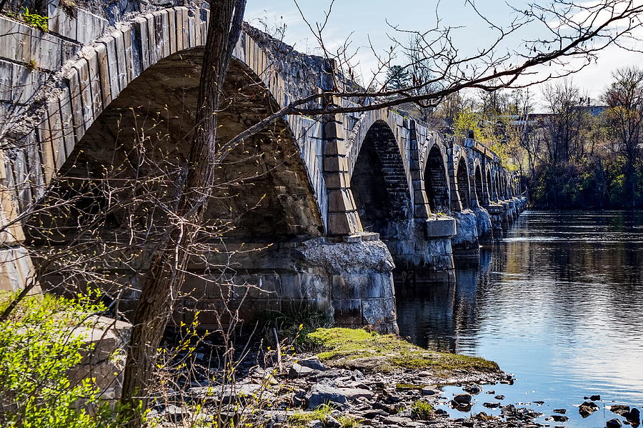 Bridging the Hudson Photograph by Kendall McKernon