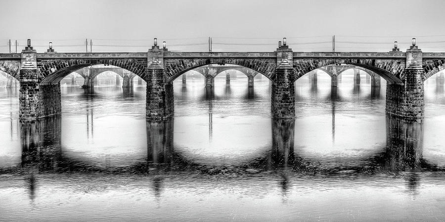 Bridge Photograph - Bridging the Susquehanna  by JC Findley