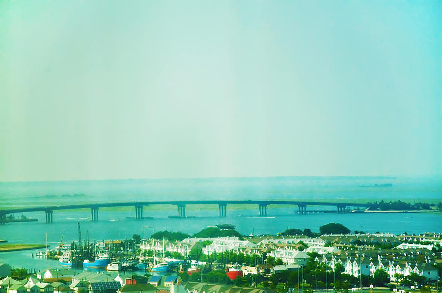 Brigantine Bridge - New Jersey Photograph by Bill Cannon - Fine Art America