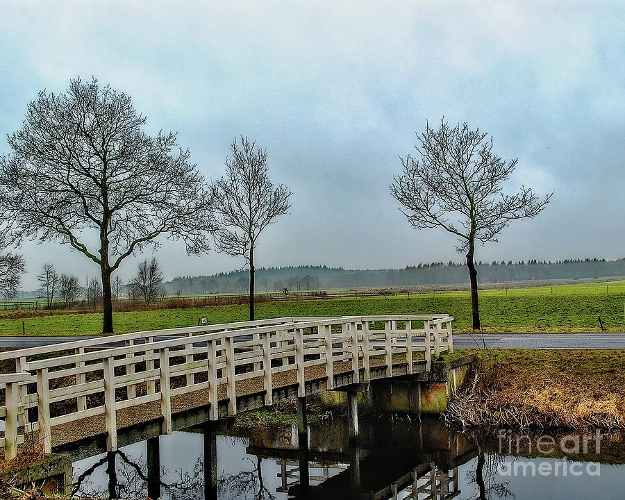 Brigde in Drenthe in The Netherlands Photograph by Humphrey Isselt