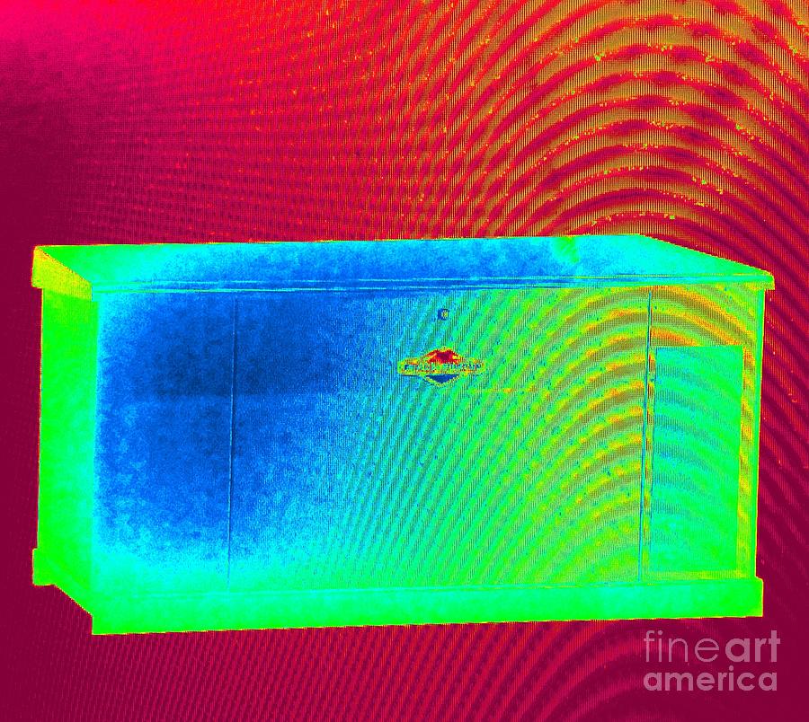 Heat Map Briggs and  Stratton Twenty Five Thousand Watt Automatic Liquid Cooled Standby Generator  Photograph by Richard W Linford