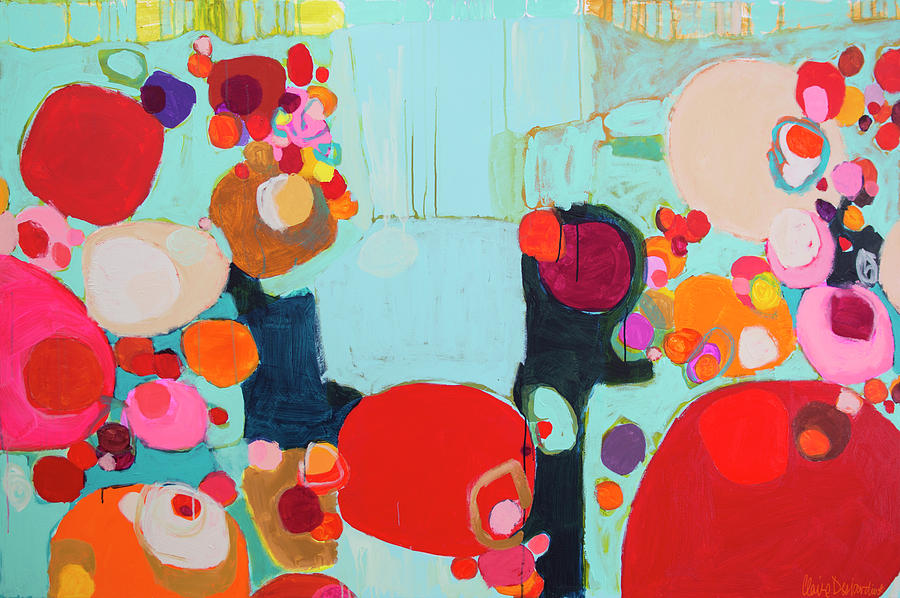 Bright As Quiet Painting by Claire Desjardins