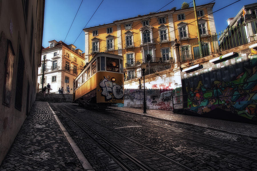 Bright city Photograph by Jorge Maia