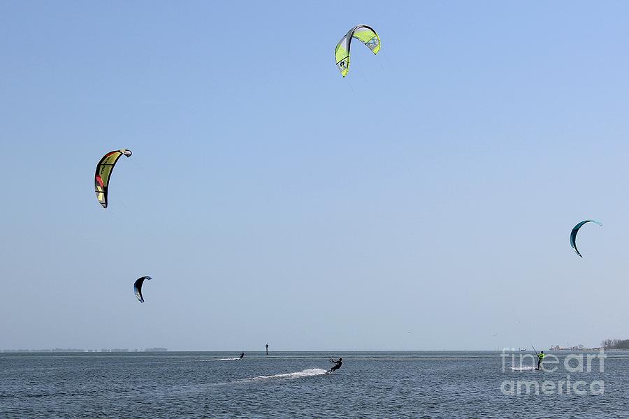 Bright Kites Photograph by Robert Wilder Jr