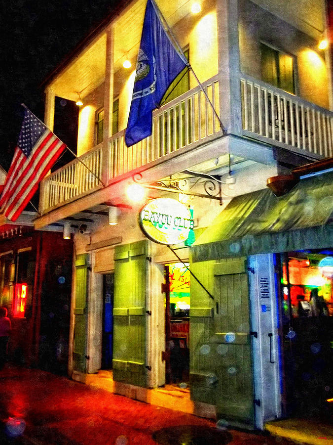Bright Lights In The French Quarter Photograph by Glenn McCarthy Art and Photography