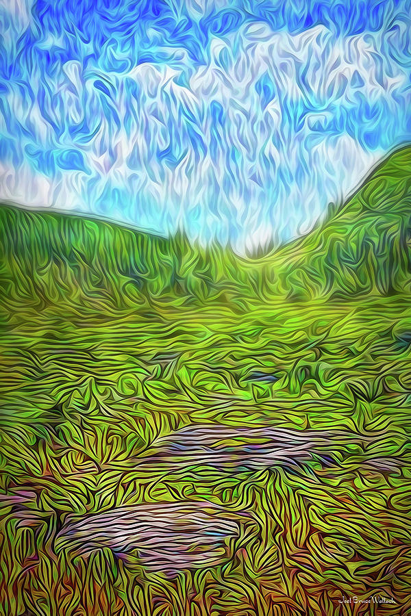 Bright Meadow Day Digital Art by Joel Bruce Wallach