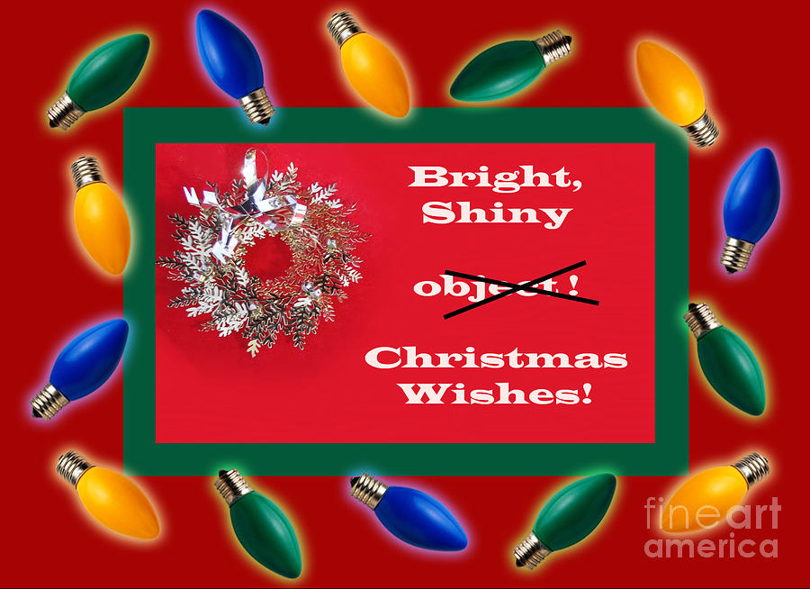 Bright Shiny Christmas Wishes Photograph by Barbie Corbett-Newmin