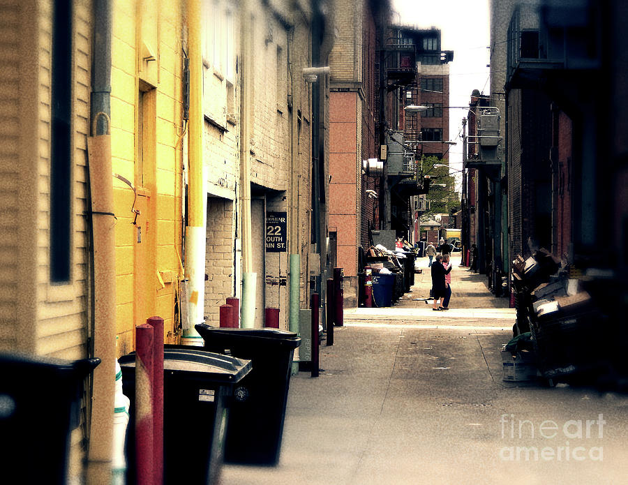 Bright Side of The Alley Photograph by Phil Perkins