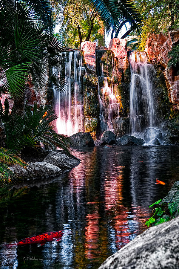 Bright Waterfalls Photograph by Christopher Holmes