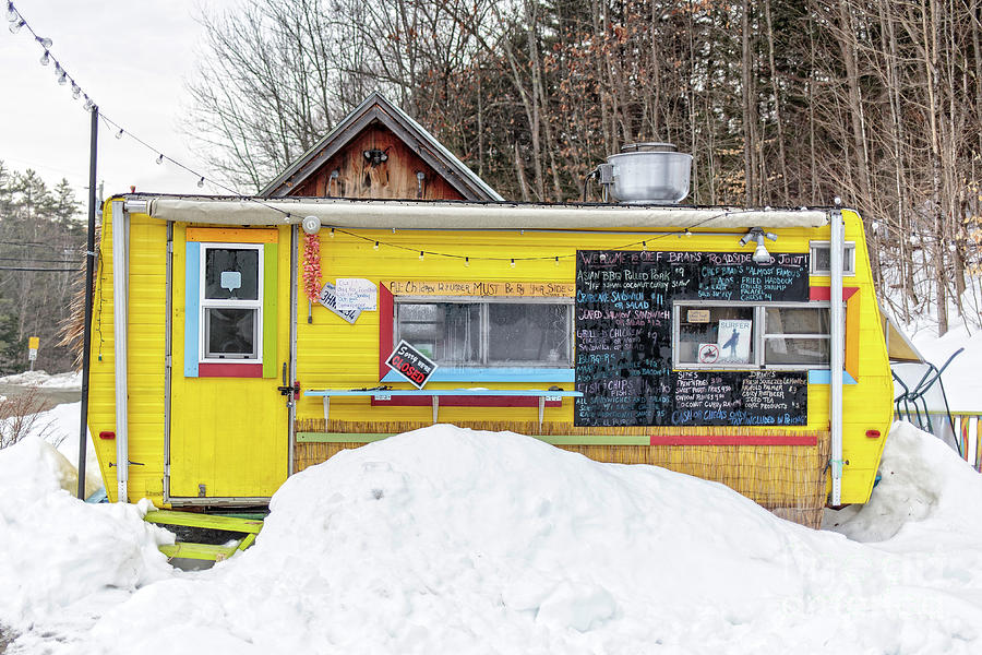 Brightly Colored Food Truck Photograph by Edward Fielding