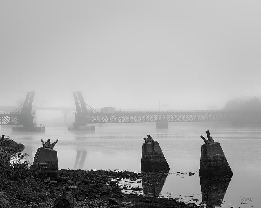 Black And White Photograph - Brightman St Bridge I BW by David Gordon