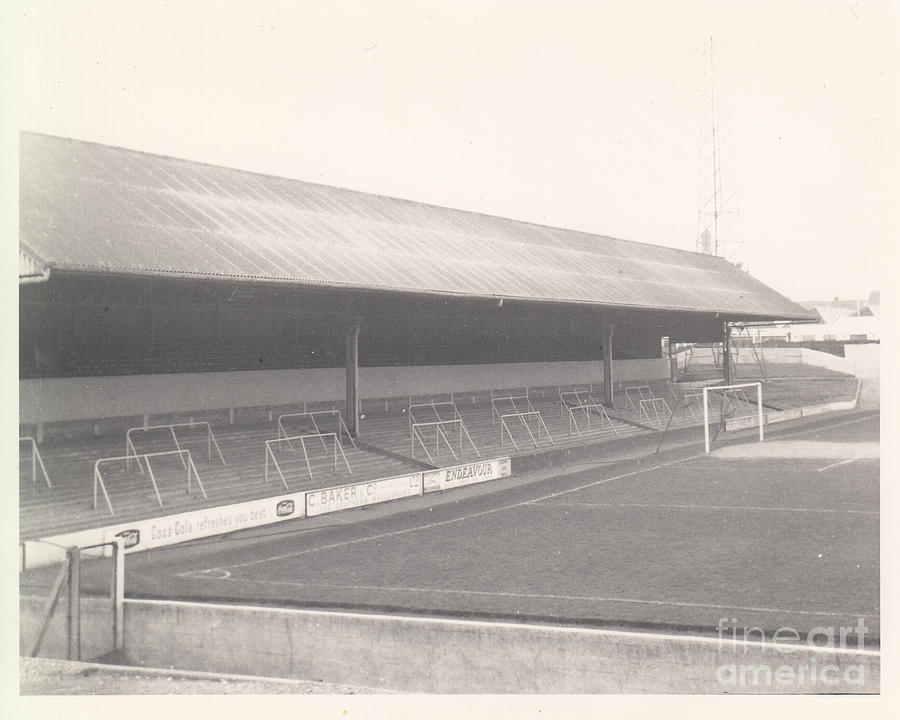 Brighton - Goldstone Ground - South Stand - 1960s Photograph by Legendary Football Grounds