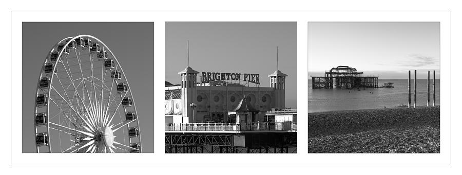 Brighton Old and New Photograph by Hazy Apple
