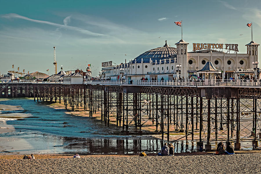 Brighton Pier by Makk Black Brighton Pier by Makk Black